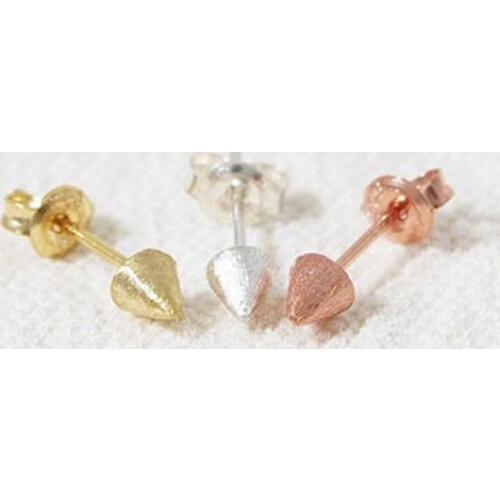 Wholesale 10 Pairs Fashion Spike Stud Earrings Mix Color Corn Earings Simple Jewelry For Women Free Shipping