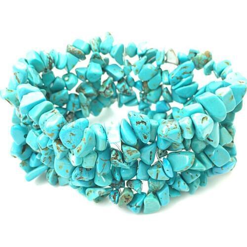 Sweet Girl Korean Style Natural Stone Stretch Bracelet For Womens Holiday Party Jewelry