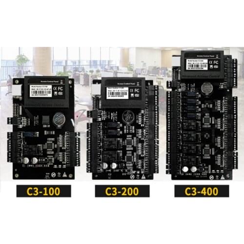 ZK TCP/IP NetworkC3-100 C3-200 C3-400 IP-based Door Access Control Board Wiegand Access Control Pane Card Access Control System