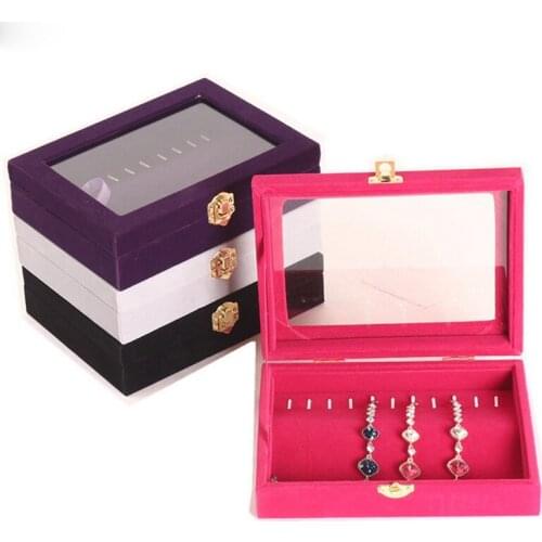 2020 New Necklaces Jewelry Box Makeup Pendants Holder Case Choker Organizer For Women Jewellery Storage Display Packaging