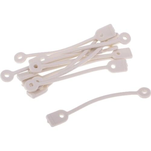 24 Pcs Hair Hairdressing Perm Rods Rollers Salon DIY Styling Curlers Tools,White and Green W/ Red and Yellow Mixed Color