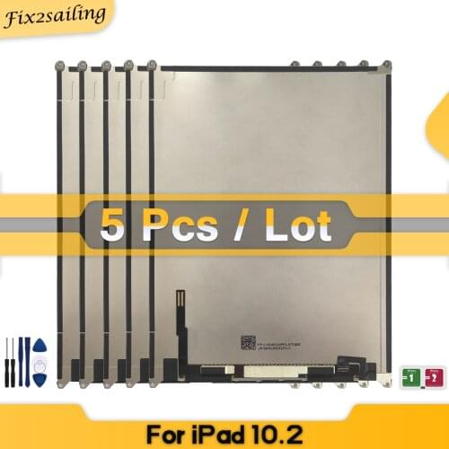 5 Pcs LCD 10.2" For Apple iPad 7/iPad 8 10.2 A2197 A2198 A2200 2019 7th /A2428 A2429 A2430 2020 8th Repair Display Panel