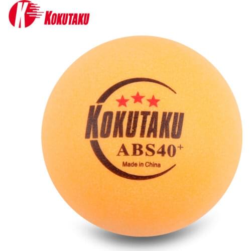 50/100 Pack 3-Stars Professional ABS 2.8g Table Tennis Orange Yellow Ping pong Ball Durable Amateur Advanced Training Team Balls