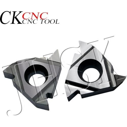 2PCS 16IR AG60 PCD Diamond inserts Internal thread turning tool Carbide Milling Inserts CNC Lathe Blade PCD Tool