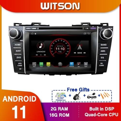WITSON Car Multimedia Player Stereo GPS DVD Radio Navigation Android Screen Android 10 For MAZDA 5