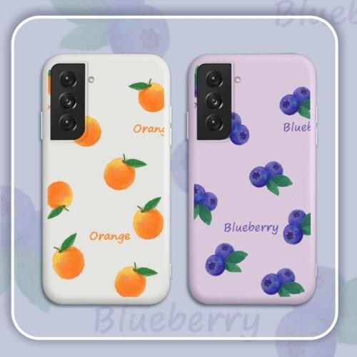 Beautiful Strawberry Phone Case For Samsung Galaxy S21 S20 FE S10 Note 20 10 Ultra Plus A72 A52 A42 A32 A12 A02S 4G 5G Cover