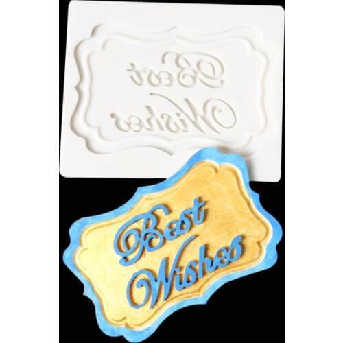 DIY letter tail Liquid silicone mold Fondant baking tool cake mould Baking utensils Cake Decorating Valentines Easter