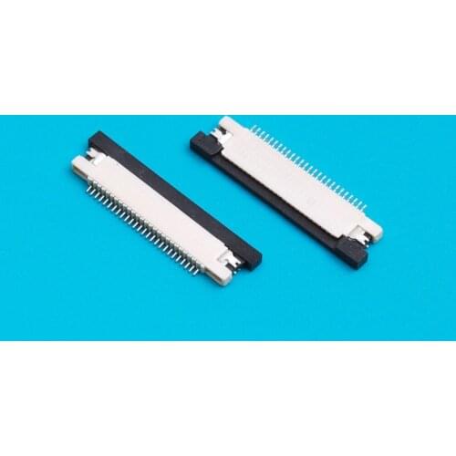 FFC FPC connector 4pin 1.0mm pitchn1.2mm thickness bottom contact