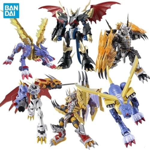 Bandai Figure Rise Digimon Adventure Dukemon Gallantmon Gallantmon Wargreymon Assembly Model Action Anime Figure Model Toys