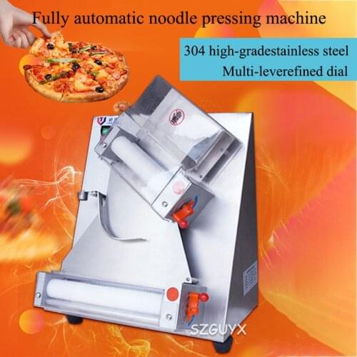 Commercial Pizza Dough Roller Press Pizza Machine Automatic 6-11 Inch Pizza Crust Shaping Machine Cake Press Machine Shaper