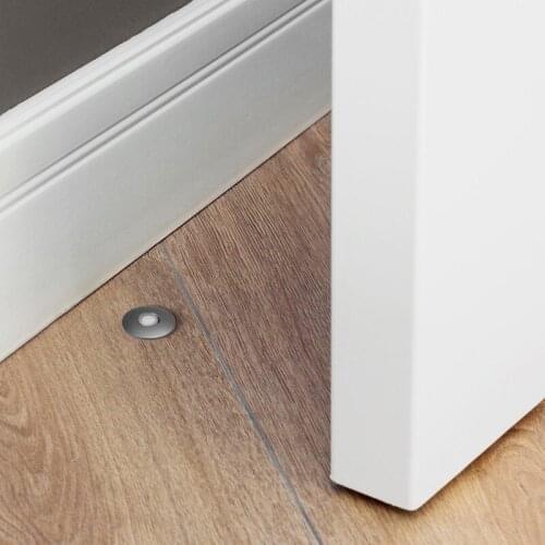 Stainless Steel Door Stopper Magnetic Invisible Door Stopper Floor Duty Stopper For Door Buffer Hidden Door Stop Hardware