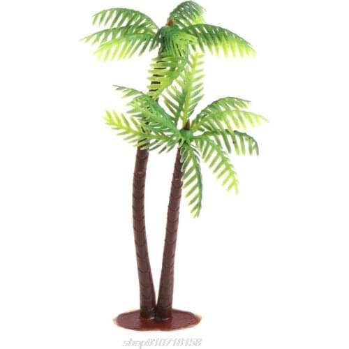 Mini Scenery Landscape Model Simulation Coconut Palms Tree Home Decor Ornaments A21 21 Dropship
