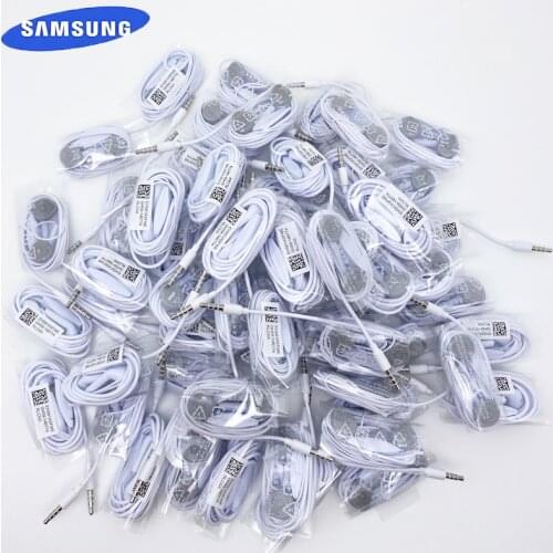 Samsung EHS61 3.5mm Wired earphones Wholesale 5/10/20/50 PCS MIC Headset for Galaxy S6 S7 Edge S8 S9 S10 Plus J4 J6 A30 A50 A70