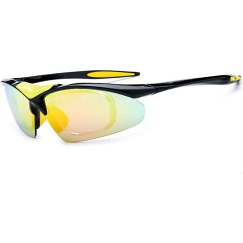 Bicycle Sunglasse Men Polarized Sport Glasses Gradient Color Lens UV400 3 Colors