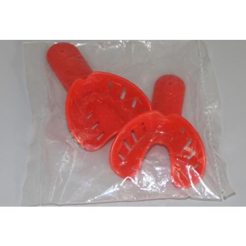 100 Pieces High Quality Plastic Dental Impression Tray For Children Denture Impression Tray