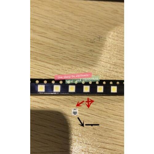 1000pcs FOR LED backlight LCD TV 3535 3537 LED SMD Lamp bead bead 1W 6V 3535 Cold white new