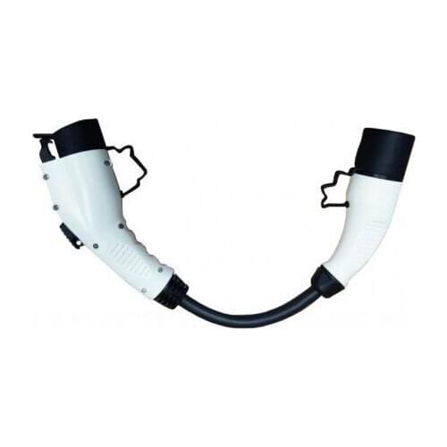 32A type 1 to type 2 ev charge plug adapter charge