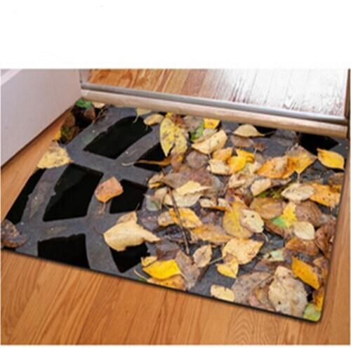 40*60cm 3D Trap Printed Carpet For Living Room Bedroom Non-slip Floor Mats Kitchen Rugs Entrance Doormats Door Mat
