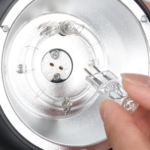 75W 110V/220V Little Studio Flash Modeling Lamp Bulb For GODOX K150A 250DI 300DI K180 styling Bulb Photography flash