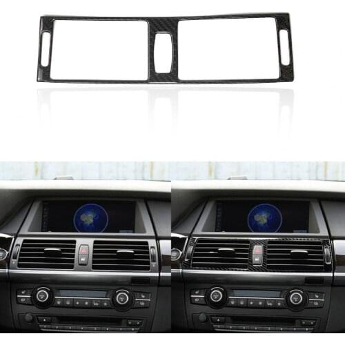 Car Sticker Smooth Protective Ornament Car Air Conditioner Outlet Sticker for BMW наклейки на авто Детали интерьера