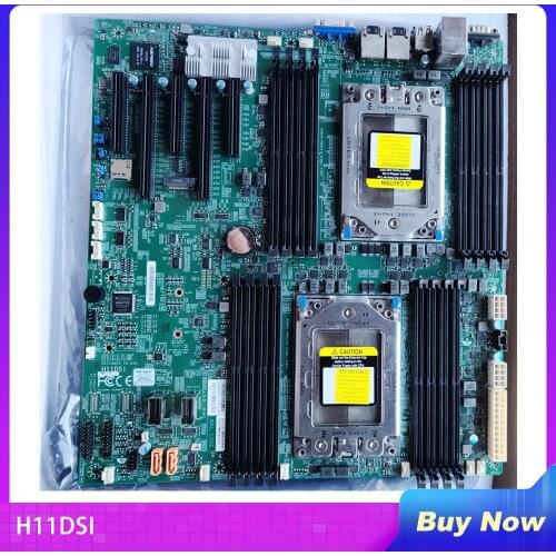 H11DSI For Supermicro AMD EPYC Dual-way Server Motherboard Support 7001 7002 Series Perfect Test