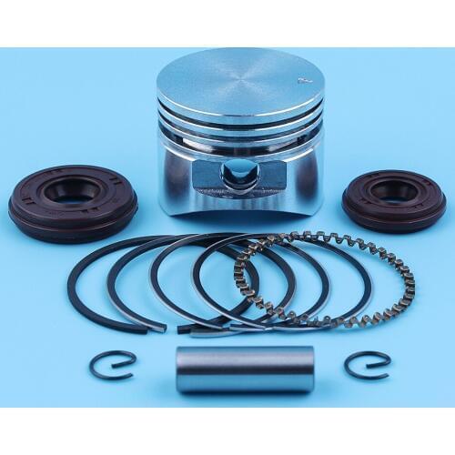 35mm Piston Ring Oil Seals Kit Fit Honda GX25 GX25N GX25NT FG110 HHT25S Engine Trimmer Brushcutter Mower