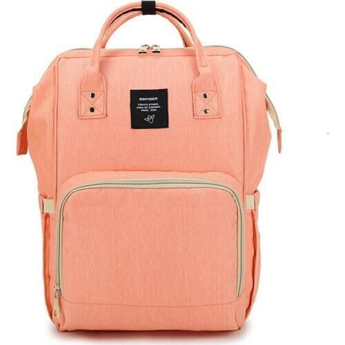 Multi-functional Waterproof Fashion Diaper Bag Large Capacity Mommy Bag Diaper Bag Korean-style Backpack Custom