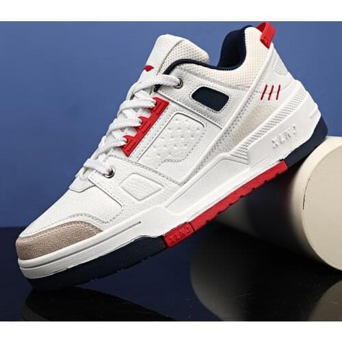 New Arrival Skateborad Shoes High Quality Antiskid Damping Sneakers Outdoor Breathable Mesh Male Skateboarding Shoes Zapatillas