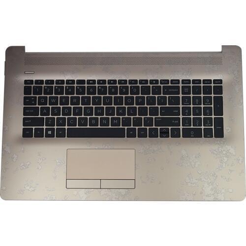 NEW Original For HP 17-CA 17-BY Laptop Palmrest Upper Case With Touchpad and Keyboard