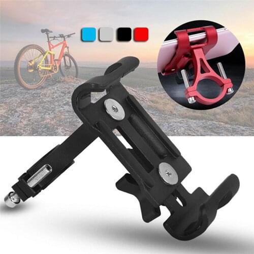 Full Aluminium Alloy Phone Holder Bicycle Racks For Cycling Handlebar Metal Mountain Bike Road Bike Phone Holder for iphone 8 X