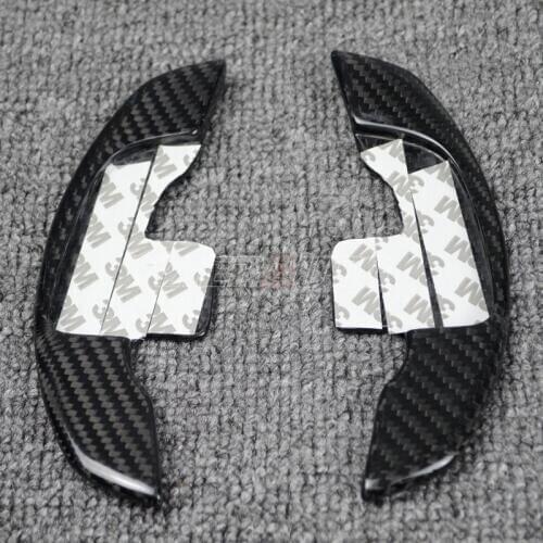 Dry Carbon Full Carbon Fiber Steering Wheel Paddle Shifter Extension For Audi R8