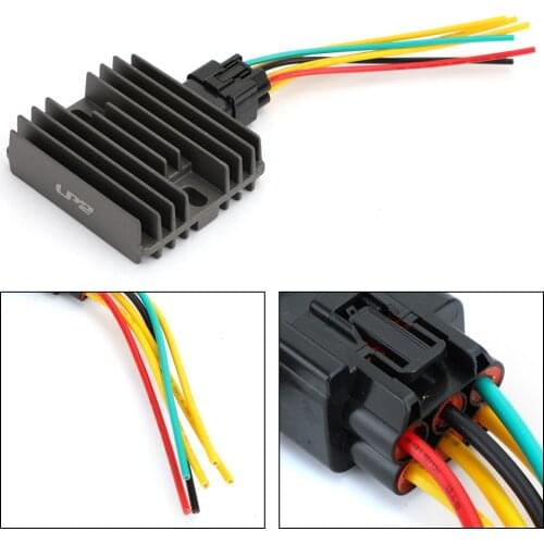 Topteng for Mercury Mercruiser F75 F80 F90 F100 F115 881346T Voltage Regulator Rectifier 6-Wires for Yamaha F100D F90 TL/XR
