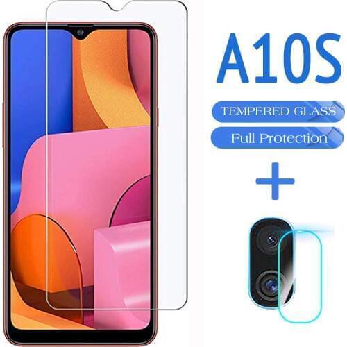 2in1 A 10S Screen Protector Glass & Camera Lens Protetive Glass For Samsung A10S A10 A10e a10 a10 s e 10e 10s 10 s Tempered Glas