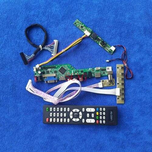 LCD LED Monitor drive controller board AV VGA USB HDMI-compatible For LM215DB/LM215DU1A 30-Pin LVDS Signal Analog 1920*1080 KIT