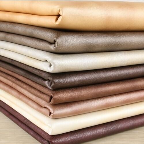 10 meters roll high-grade two-color decorative artificial Crazy Horse PVC leather furniture sofa car interior leather fabric