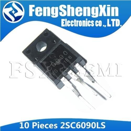 10pcs 2SC6090LS TO-220F C6090 TO-220 2SC6090 TO220F 6090LS Color TV Horizontal Deflection Output IC
