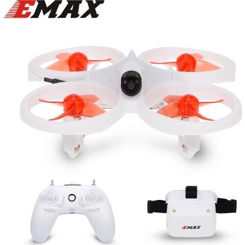 2.4G 6CH EMAX EZ Pilot Drone FPV Racing RC Drone 50km/H High Speed with 600TVL Camera with FPV Glasses for Beginner Indoor