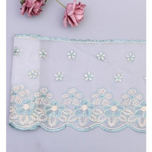 30Yards Venise Floral Pattern Embroidery Lace Ribbon Trims Curtain Tablecloth Slipcover Bridal DIY Clothing Accessories