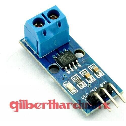 Acs712 20A Range Current Sensor Module Curved Needle