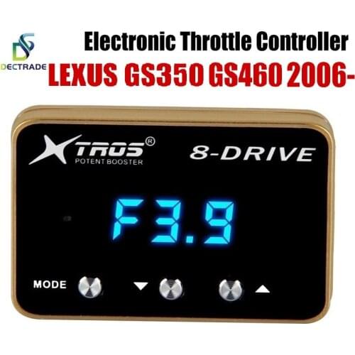 Dectrade Car Electronic Throttle Controller Racing Accelerator Potent Booster For Lexus GS350 GS460 2006- Tuning Parts 8 Drive