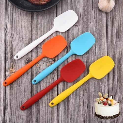 Silica gel scraper large integrated cream scraper kitchen cake scraper full package scraper baking tools kitchen