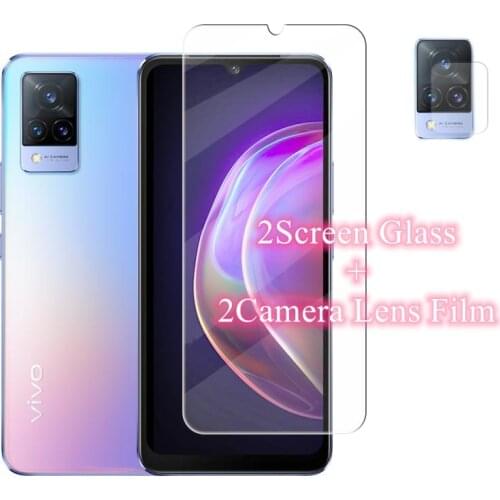 For Vivo V21 Tempered Glass For Vivo V21 V21e V20 V20SE Y20 Y30 Glass Protective Glass Screen Protector Phone Film For Vivo V21