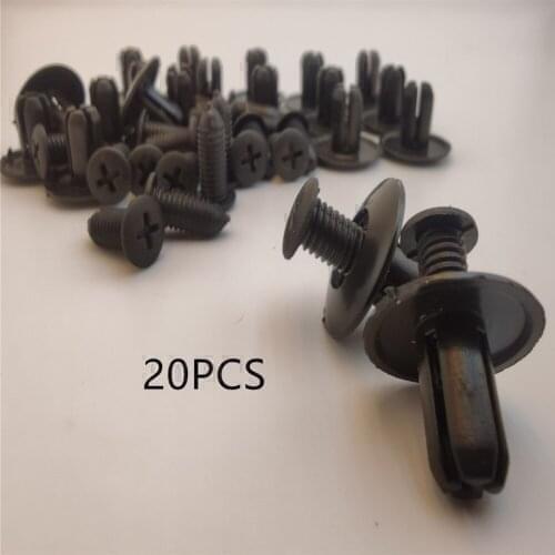 8mm Fender Push Rivet Fastener Bumper Retainer Pin Clips for Suzuki SX4 SWIFT Alto Liane Grand Vitara Jimny S-Cross