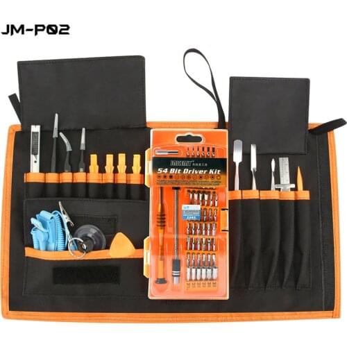 JAKEMY JM-P02 Mobile Phone Notebook Disassembly Repair Tools 74-IN-1 Professional Precision Screwdriver Set with Tweezers