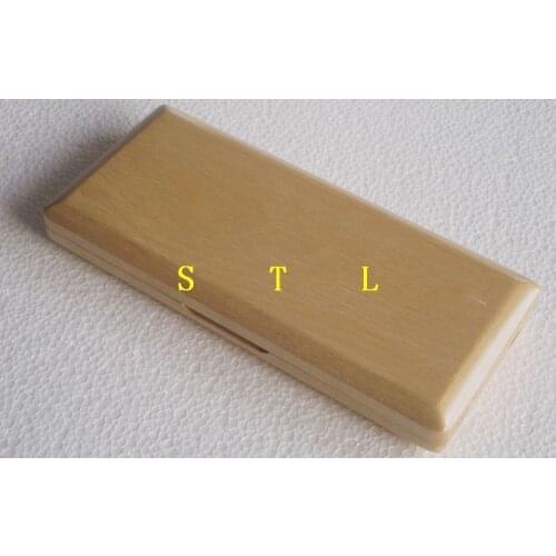 Beautiful Wooden Bassoon reed case hold 10 pcs reeds box Strong