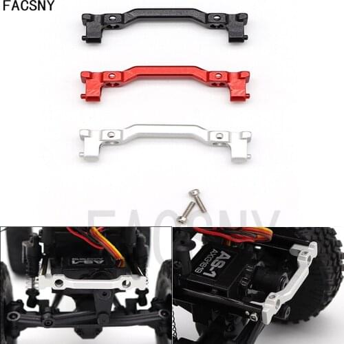 Metal Front Bumper Mount Fixed Seat for Axial SCX24 90081 1/24 RC Crawler Car Upgrade Parts Accessories