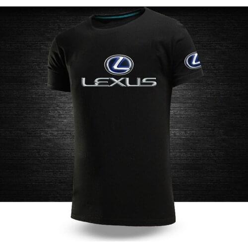 Unisex Lexus Summer Brand New Cotton Mens T-shirt Short-sleeve Man Short Sleeve Men T-shirts For Male Custom Tops