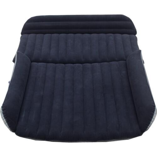 New SUV Trunk Inflatable Car Mattress Flocking Portable Padded Inflatable Cushion Sexy Car Travel Bed Child lover car mattress