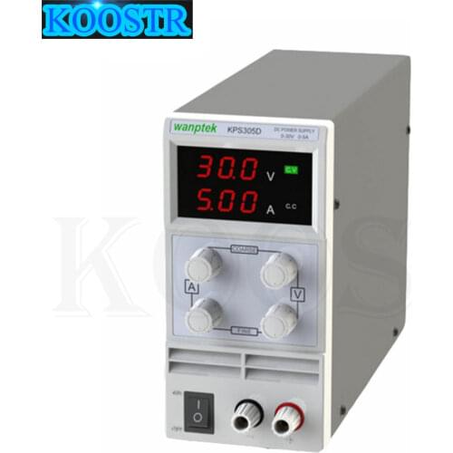 Wholesale KPS305D 30V 5A Switch DC Power Supply 0.1V 0.01A Digital Display Adjustable Mini DC Power Supply