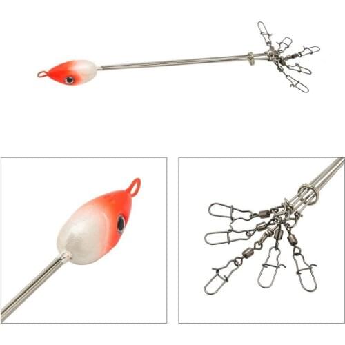 Sturdy Durable Convenient Fishing-Hook Tackle-Combination Fish-lure-Equipment Without Lures for Fishing Lovers